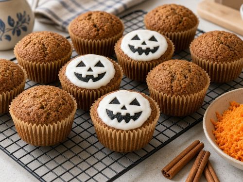 Græskarmuffins med kanel – opskrift af Sofie Lund
