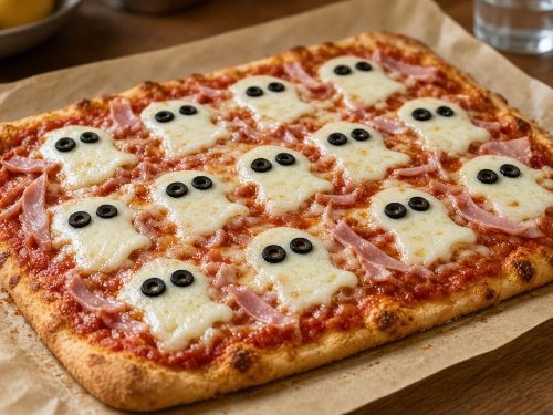 Spøgelsespizza – opskrift af Sofie Lund
