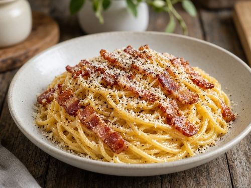 Spaghetti carbonara – opskrift af Sofie Lund
